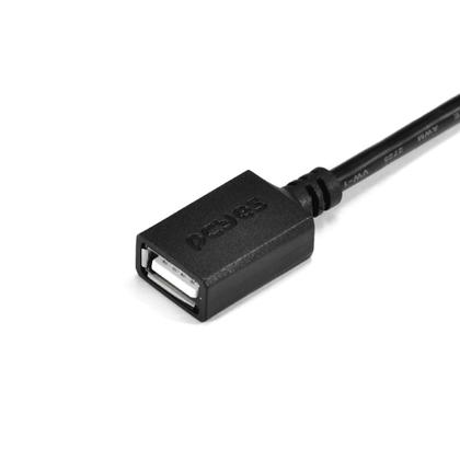 Imagem de Cabo Extensor USB a 2.0 Macho para USB a 2.0 Femea 28AWG Puro Cobre 2 Metros - PUAMF2-2