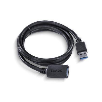 Imagem de Cabo Extensor USB a 3.0 Macho para USB a 3.0 Femea 28AWG Puro Cobre 1 Metro - PUAMF3-1 - PCYES