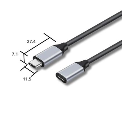 Imagem de Cabo Extensor Usb-c Para Usb-c
