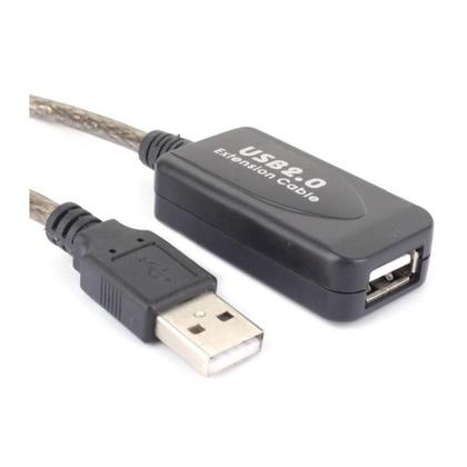 Imagem de Cabo Extensor Usb Macho x Fêmea Amplificado - 5 Metros