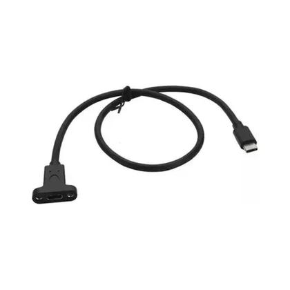 Imagem de Cabo Extensor Usb Tipo C 3.1 2ª Geração 10 Gbps 50 Cm