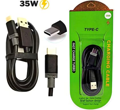 Imagem de Cabo Fast Charge Tipo C Cor Preto