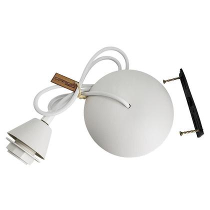 Imagem de Cabo Fio Pendente Iluminação Moderna 1,5M Com Rosca Branco