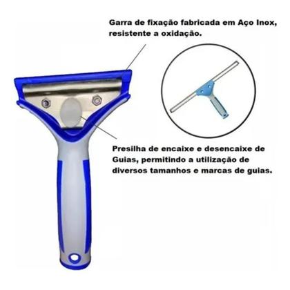 Imagem de Cabo Fixação Bralimpia Compatível P/ Guias De Outra Marcas