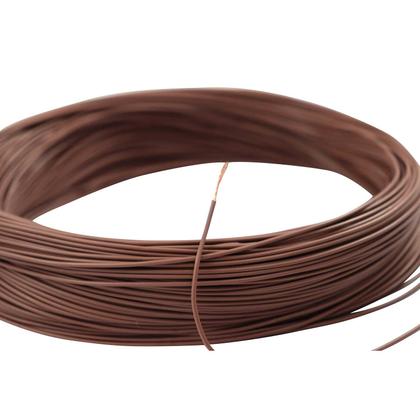 Imagem de Cabo Flex. Automotivo 0.50mm Marrom Rolo 100m- Cód.8092