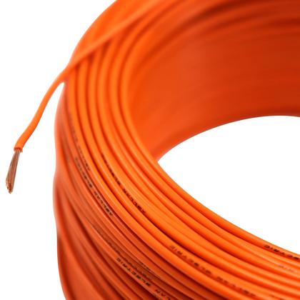 Imagem de Cabo Flex. Automotivo 1.00mm  Laranja Rolo 100m- Cód.9591