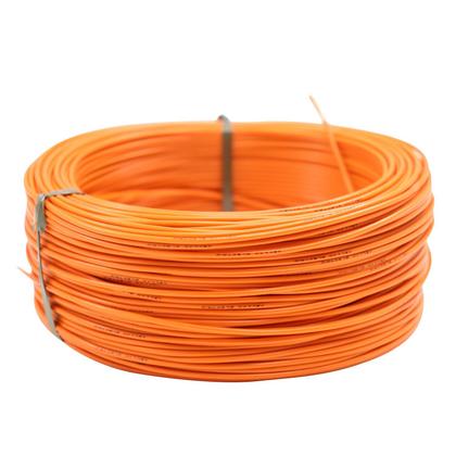 Imagem de Cabo Flex. Automotivo 1.00mm  Laranja Rolo 100m- Cód.9591