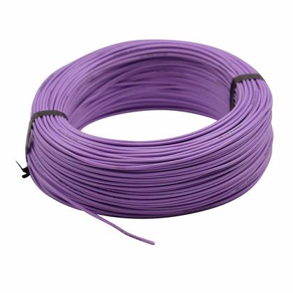 Imagem de Cabo Flex. Automotivo 1.00mm  Roxo Rolo 100m - Cód.9265