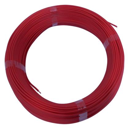 Imagem de Cabo Flex. Automotivo 1.50mm Vermelho Rolo 100m - Cód.6563