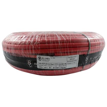 Imagem de Cabo Flex. Automotivo 35.00mm Vermelho - Cód.7636