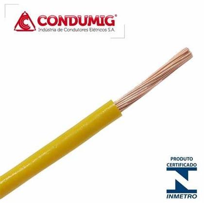 Imagem de Cabo Flexível 1,5mm² Amarelo750V CONDUMIG