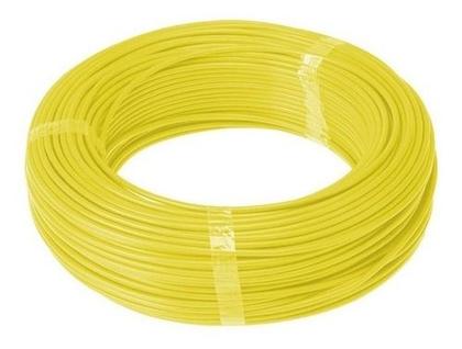 Imagem de Cabo Flexível 6,0mm 750v Rolo 100 Metros Elétrico Amarelo - Condumig