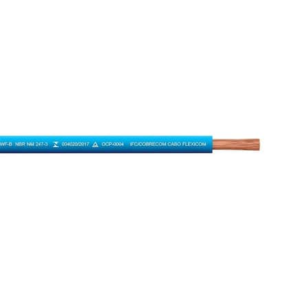 Imagem de Cabo Flexível Cobrecom 10mmx100m Rolo 750V Azul