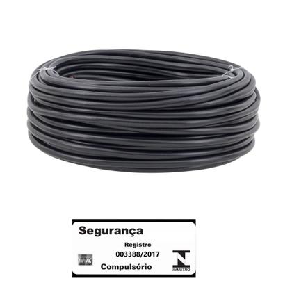 Imagem de Cabo flexível de cobre Pp 2x1,00mm 50 Metros