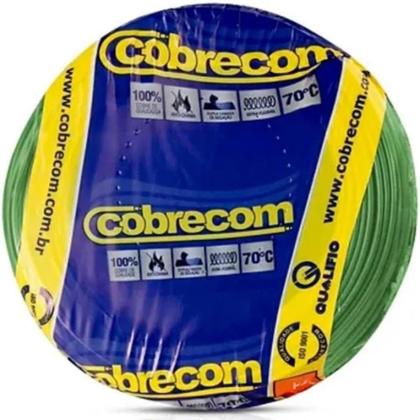 Imagem de Cabo Flexivel Gteprom 750V 1KV HEPR 4,00MM Verde - Cobrecom 