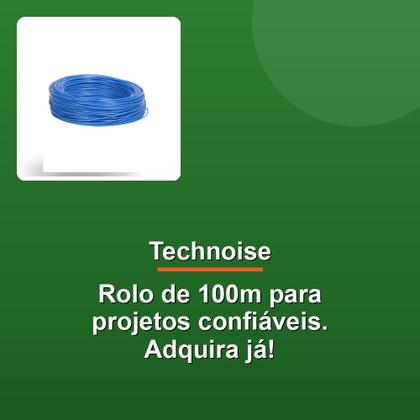 Imagem de Cabo Flexível Remoto Technoise Azul 0.75mm Rolo 100m