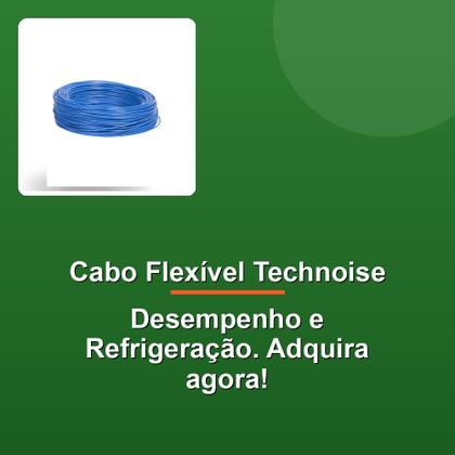Imagem de Cabo Flexível Remoto Technoise Azul 1.50mm Rolo 100m
