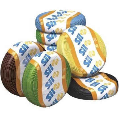 Imagem de Cabo Flexível Sil 2,5mm 100mts Fio Elétrico Com Inmetro vermelho