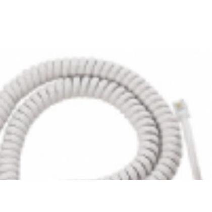 Imagem de Cabo Fone Espiral Interneed Jack 2M Branco   5322