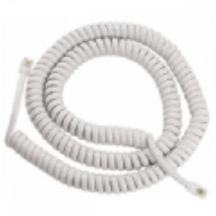 Imagem de Cabo Fone Espiral Interneed Jack 2M Branco   5322