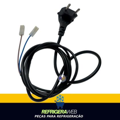 Imagem de Cabo Força Lavadora E Refrigerador Moderno 1,50m Fio 2x1,50