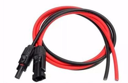 Imagem de Cabo Fotovoltaico 6mm Solar 15Mt Preto + 15Mt Vermelho + MC4