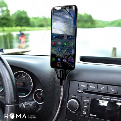 Imagem de Cabo Fusechicken USB-A/Lightning 0.6M Bobine Auto Edition Car Dock Prata - Ulc