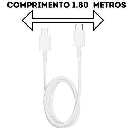 Imagem de Cabo grande original Samsung Usb C para C 1.8M