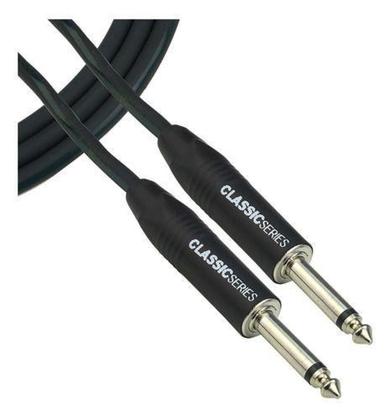 Imagem de Cabo Guitarra Violão Baixo P10 X P10 Macho Mono 7,62 M Ic25b - MAC CABOS
