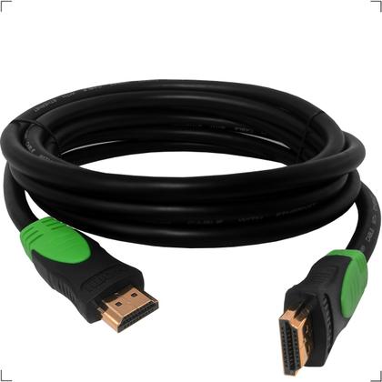 Imagem de Cabo HDMI 2.0 Conectores Ouro 4k 60Hz de 2 Metros