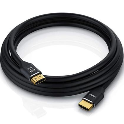 Imagem de Cabo Hdmi 2.1 3m 8k E 4k 120hz Gold Ultra Hd P Tv Xbox