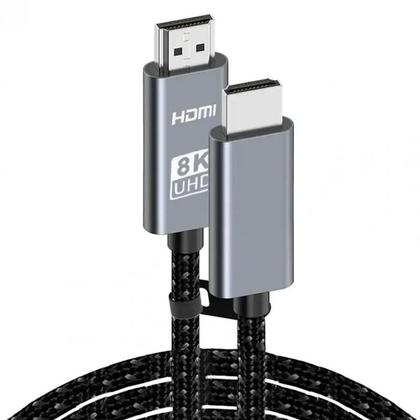 Imagem de Cabo HDMI 2.1 8K 60Hz 4K 120Hz 48Gbps Ultra Alta Velocidade HDR Para TV HD Projetor Laptop PS4 PS5