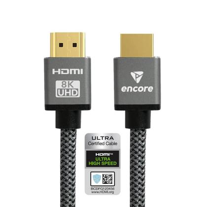 Imagem de Cabo HDMI 2.1 8K  Com Certificado Ultra High Speed Encore