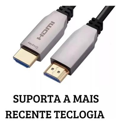 Imagem de Cabo Hdmi 2.1 Fibra Optica 8k - 100 Metros