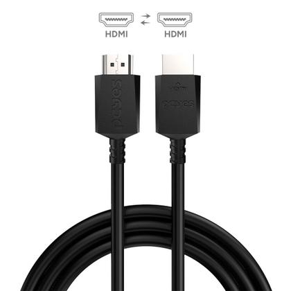 Imagem de Cabo HDMI 2.1 UltraHD PCYes, 4K 144hz, 3 Metros, Preto - PHU21-3