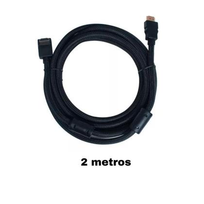 Imagem de Cabo Hdmi 2 Metros 90º 3d 4k ultraHD 19 Pinos