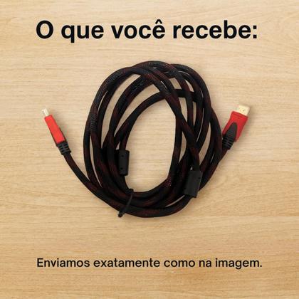 Imagem de Cabo Hdmi 3 Metros Full Hd 4k 1080p Tv Videogame Pc Monitor