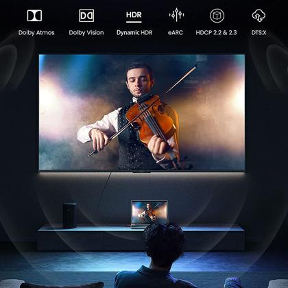 Imagem de Cabo Hdmi 8K 60hz Ultra HD 2.1 e 4K 120hz - 2 Metros