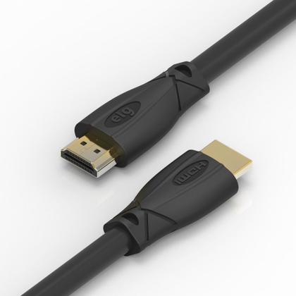 Imagem de Cabo HDMI Alta Performance v2.0, 4K Ultra HD, ARC e Ethernet, Conectores Banhados a Ouro 24k com, com 1,5 metros Preto,