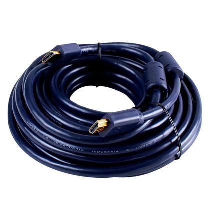 Imagem de Cabo HDMI Aquario 2.0 4K 3D 19 Pinos 10 Metros - 4K10