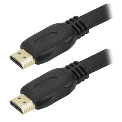 Imagem de Cabo Hdmi Flat Pix Gold 2.0 4k 19 Pinos 2 Metros