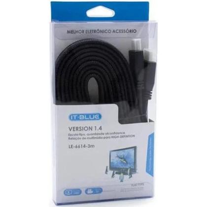 Imagem de Cabo HDMI + HDMI 10 Metros Modelo LE-6614