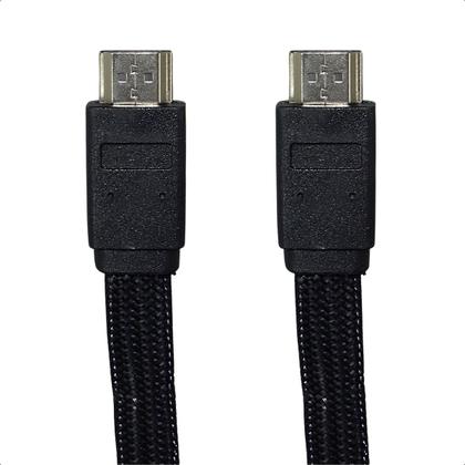 Imagem de Cabo Hdmi L 5m 90 Graus Blindado 2.0 Ethernet 5 Metros 4k 3d HD5MT