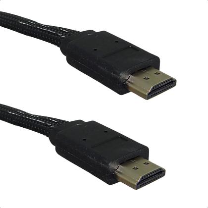 Imagem de Cabo Hdmi L 5m 90 Graus Blindado 2.0 Ethernet 5 Metros 4k 3d HD5MT