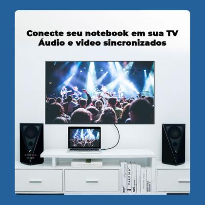 Imagem de Cabo HDMI Reforçado 2.0 Nintendo 4K PS4 Tv Led 1m Vention