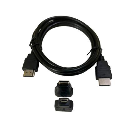 Imagem de Cabo Hdtv 3 Em 1 Mini E Micro Hdmi Para Tv Notebook Desktop