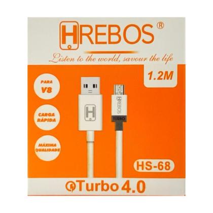 Imagem de Cabo Hrebos Micro USB V8 1.2 Metros