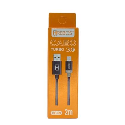Imagem de Cabo Hrebos Micro USB V8 2 Metros