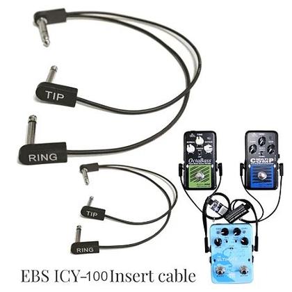 Imagem de Cabo insert em Y flat EBS ICY-100 1 metro para pedal