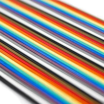 Imagem de Cabo Jumper 20Cm Macho X Femea 40 Unidades Para Arduino -